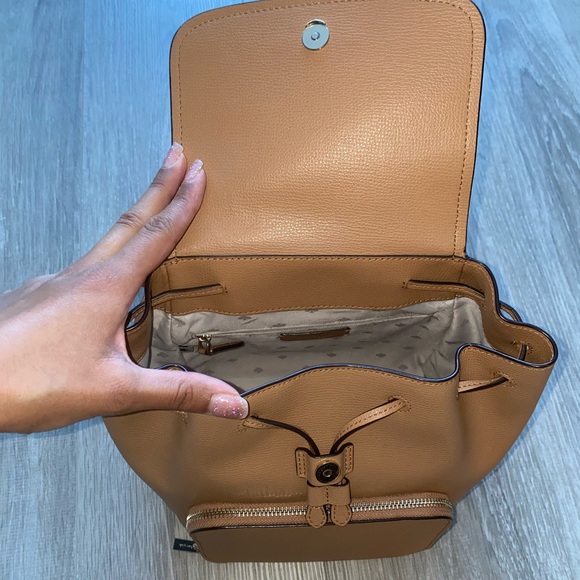 Kate Spade tan backpack - Picture 5 of 10